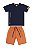 Conjunto Infantil Masculino com Bermuda da Quimby - Imagem 2