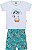 Conjunto de Infantil Masculino Bermuda Tactel Skate - Imagem 1