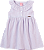 Vestido de Bebê em Tecido Anarruga Xadrez Três Cores - Imagem 2