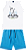 Conjunto Infantil Masculino de Verão com Regata Duas cores - Imagem 1
