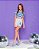 Conjunto Juvenil com Shorts Blusa Cropped da Pinkx - Imagem 1