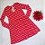 Vestido Infantil Casual Malha Canelada da Colcci Kids - Imagem 1