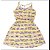 Vestido Infantil Casual Estampa Retrô Authoria - Imagem 1