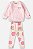 Conjunto Infantil Feminino Blusa Pelinho 2 Cores Up Baby - Imagem 2