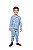 Pijama Infantil Masculino de Frio Estampado 100% Algodão - Imagem 1
