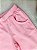 Calça Infantil Feminina de Moletom sem Felpa Rosa - Imagem 2