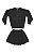 Conjunto Infantil Casual Preto Moderninho da Quimby - Imagem 2