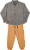 Conjunto Infantil de Frio Masculino Camisa com Calça - Imagem 1