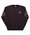 Blusa Juvenil de Frio Moletom Masculina Fechada Preta - Imagem 4