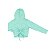 Blusa Infantil Feminina Beija Cós com Capuz Tiffany - Imagem 4