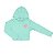 Blusa Infantil Feminina Beija Cós com Capuz Tiffany - Imagem 1