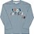 Camiseta Infantil de Frio Masculina 100% Artista - Imagem 1
