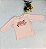 Blusa de Bebê Menina Salmão Algodão com Stretch - Imagem 1