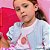 Blusa Infantil Jeans Aberta com Zíper da Animê - Imagem 2