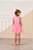 Vestido Infantil Pink Neon da Mon Sucré Tule Forrado - Imagem 3