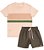 Conjunto Infantil Masculino Biogas Bermuda Gorgorão - Imagem 2