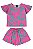 Conjunto Infantil Feminino da Bee Loop Shorts Fresquinho - Imagem 2