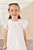Vestido de Festa Infantil da Mon Sucré Branco Tule Soltinho - Imagem 4