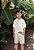 Conjunto Infantil Masculino Camisa Bata Bermuda Arrumadinho - Imagem 1