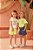 Conjunto Infantil Feminino de Verão Shorts Jeans - Imagem 3