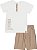 Conjunto Infantil Masculino Gola Padre Bermuda Arrumado - Imagem 1