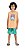 Conjunto Infantil Masculino Regata com Bermuda Tactel - Imagem 1