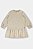 Vestido Infantil da Up Baby Alongado Pied Poule Bege - Imagem 4