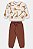 Conjunto Infantil de Menino da Up Baby  Estampa Girafas - Imagem 3