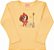 Blusa Infantil Feminina de Manga Longa Cotton Cores - Imagem 2
