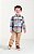 Camisa Xadrez Infantil Masculina Manga Longa duas Cores - Imagem 1