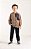 Conjunto Infantil Masculino Moletom Aberto Capuz - Imagem 1