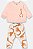 Conjunto de Bebê de Menina da Up Baby Estampa Girafas - Imagem 2