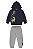 Conjunto Infantil de Moletom Aberto com Capuz da Bee Loop - Imagem 3