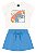 Conjunto Infantil Feminino da Bee Loop Saia Shorts - Imagem 2
