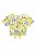 Blusa Infantil Feminina da Quimby Froral Amarela - Imagem 2