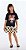 Conjunto Infantil com Saia da Quimby Shorts por Baixo - Imagem 1