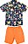 Conjunto Infantil Masculino da Have Fun Camisa Tropical - Imagem 2