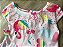 Vestido Infantil Rosa com Flamingos Pink de Malha da Mon Sucré - Imagem 2