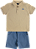 Conjunto Infantil Masculino Camiseta Polo Bermuda - Imagem 3