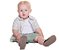 Conjunto de Bebê Masculino Bermuda Camisa Listrada - Imagem 1