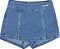 Shorts Saia Jeans Infantil e Juvenil da Have Fun Claro - Imagem 3