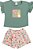 Conjunto Infantil Feminino da Have Fun com Shorts Saia - Imagem 3