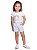 Conjunto Infantil Feminino da Have Fun com Shorts Listrado - Imagem 2