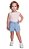 Conjunto Infantil Feminino da Have Fun com Shorts Jeans - Imagem 2