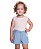 Conjunto Infantil Feminino da Have Fun com Shorts Jeans - Imagem 1