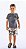 Conjunto Infantil Masculino da Up Baby Safari Cinza - Imagem 1
