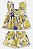 Conjunto Infantil Feminino Up Baby Colorido com Shorts - Imagem 4