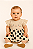 Vestido de Bebê da Quimby Malha Bolinhas Pretas - Imagem 1