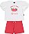 Conjunto Juvenil Feminino de Shorts Morango - Imagem 3