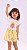 Conjunto Infantil Feminino de Verão Shorts Melancia - Imagem 1